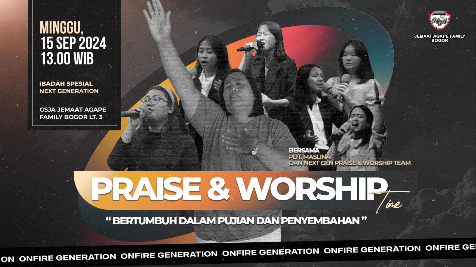 Poster Ibadah Spesial Next Generation 2024